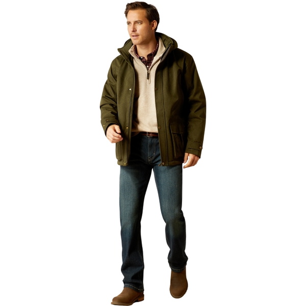 Ariat Homme Rhodium Imperméable Isolé Parka 10052954 - Rosin